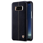Чехол Nillkin Englon Leather Cover для Samsung Galaxy S8 (черный, кожаный)