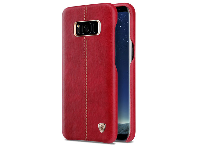 Чехол Nillkin Englon Leather Cover для Samsung Galaxy S8 (красный, кожаный)