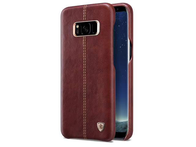 Чехол Nillkin Englon Leather Cover для Samsung Galaxy S8 (коричневый, кожаный)