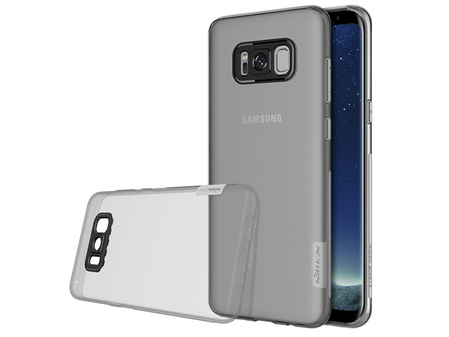 Чехол Nillkin Nature case для Samsung Galaxy S8 (серый, гелевый)