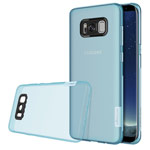 Чехол Nillkin Nature case для Samsung Galaxy S8 (голубой, гелевый)