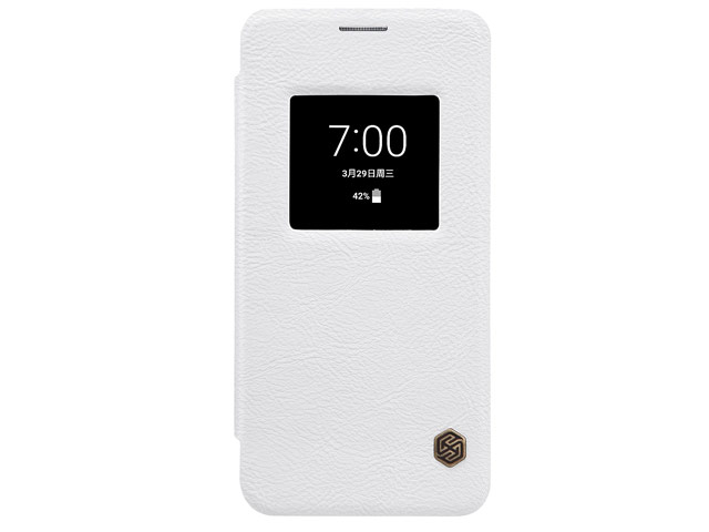 Чехол Nillkin Qin leather case для LG G6 (белый, кожаный)