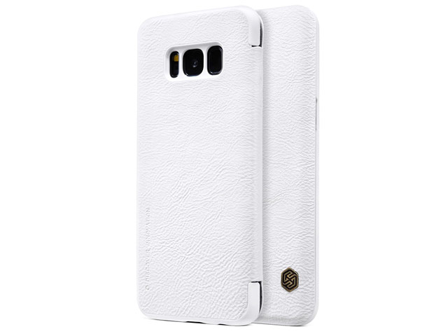 Чехол Nillkin Qin leather case для Samsung Galaxy S8 (белый, кожаный)