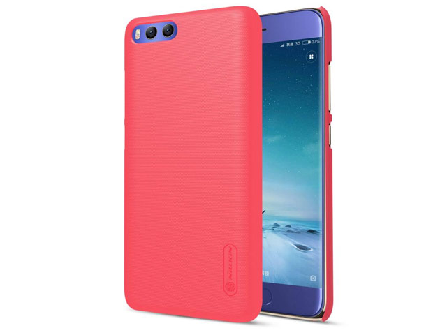 Чехол Nillkin Hard case для Xiaomi Mi 6 (красный, пластиковый)