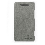 Чехол Nillkin Tree-texture Leather Case для HTC Windows Phone 8X (серый, кожанный)