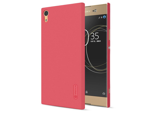 Чехол Nillkin Hard case для Sony Xperia XA1 ultra (красный, пластиковый)