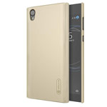 Чехол Nillkin Hard case для Sony Xperia L1 (золотистый, пластиковый)