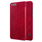 Чехол Nillkin Qin leather case для Xiaomi Mi 6 (красный, кожаный)