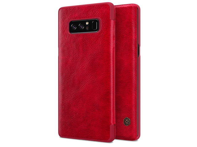 Чехол Nillkin Qin leather case для Samsung Galaxy Note 8 (красный, кожаный)