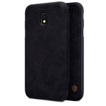 Чехол Nillkin Qin leather case для Samsung Galaxy J3 2017 (черный, кожаный)