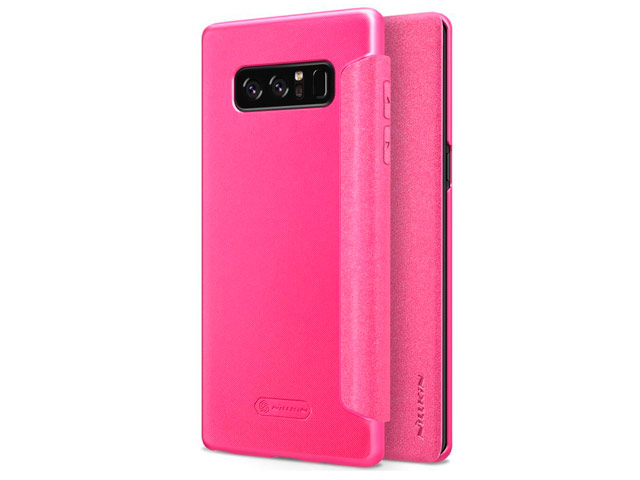 Чехол Nillkin Sparkle Leather Case для Samsung Galaxy Note 8 (розовый, винилискожа)