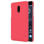 Чехол Nillkin Hard case для Nokia 6 (красный, пластиковый)