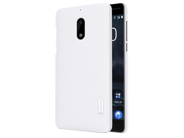 Чехол Nillkin Hard case для Nokia 6 (белый, пластиковый)