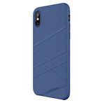 Чехол Nillkin Flex case для Apple iPhone X (синий, гелевый)