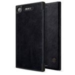 Чехол Nillkin Qin leather case для Sony Xperia XZ1 (черный, кожаный)