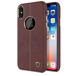 Чехол Nillkin Englon Leather Cover для Apple iPhone X (коричневый, кожаный)