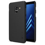 Чехол Nillkin Hard case для Samsung Galaxy A8 plus 2018 (черный, пластиковый)