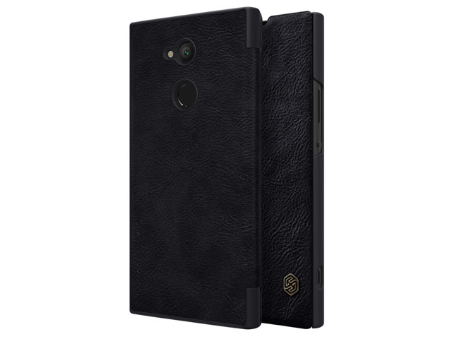 Чехол Nillkin Qin leather case для Sony Xperia XA2 ultra (черный, кожаный)