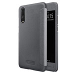 Чехол Nillkin Sparkle Leather Case для Huawei P20 pro (темно-серый, винилискожа)