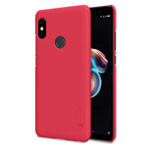 Чехол Nillkin Hard case для Xiaomi Redmi Note 5 pro (красный, пластиковый)