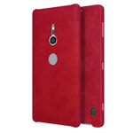 Чехол Nillkin Qin leather case для Sony Xperia XZ2 (красный, кожаный)