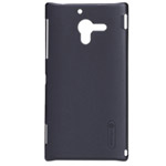 Чехол Nillkin Hard case для Sony Xperia ZL L35h (черный, пластиковый)