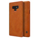 Чехол Nillkin Qin leather case для Samsung Galaxy Note 9 (коричневый, кожаный)