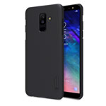 Чехол Nillkin Hard case для Samsung Galaxy A6 plus 2018 (черный, пластиковый)