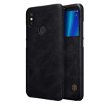 Чехол Nillkin Qin leather case для Xiaomi Mi A2 (черный, кожаный)