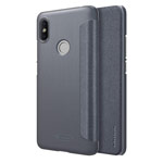 Чехол Nillkin Sparkle Leather Case для Xiaomi Redmi S2 (темно-серый, винилискожа)