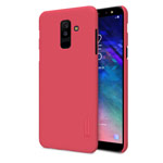 Чехол Nillkin Hard case для Samsung Galaxy A6 plus 2018 (красный, пластиковый)