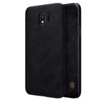 Чехол Nillkin Qin leather case для Samsung Galaxy J4 (черный, кожаный)