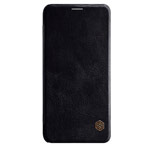 Чехол Nillkin Qin leather case для Samsung Galaxy J8 (черный, кожаный)