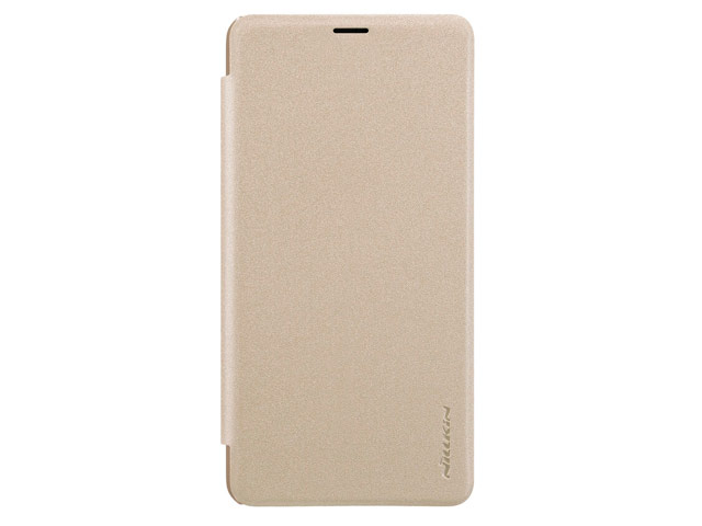 Чехол Nillkin Sparkle Leather Case для Xiaomi Mi Max 3 (золотистый, винилискожа)