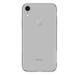 Чехол Nillkin Nature case для Apple iPhone XR (серый, гелевый)