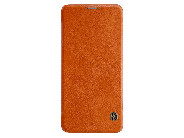 Чехол Nillkin Qin leather case для Xiaomi Pocophone F1 (коричневый, кожаный)