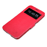 Чехол Nillkin V-series Leather case для Samsung Galaxy Mega 6.3 i9200 (красный, кожанный)