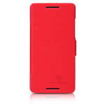 Чехол Nillkin Side leather case для HTC Desire 600 dual sim (красный, кожанный)