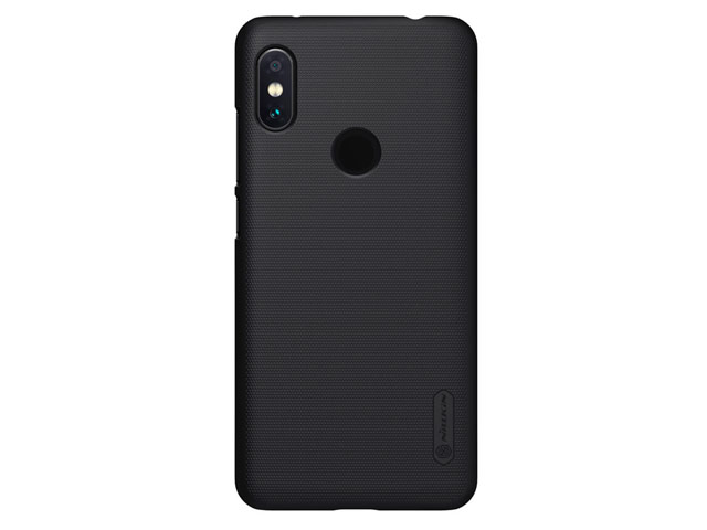 Чехол Nillkin Hard case для Xiaomi Redmi Note 6 (черный, пластиковый)