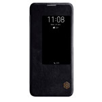 Чехол Nillkin Qin leather case для Huawei Mate 20 pro (черный, кожаный)