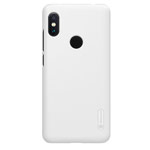 Чехол Nillkin Hard case для Xiaomi Redmi Note 6 (белый, пластиковый)
