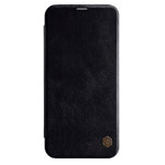 Чехол Nillkin Qin leather case для Samsung Galaxy J4 plus (черный, кожаный)