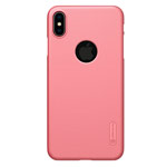 Чехол Nillkin Hard case для Apple iPhone XS max (розово-золотистый, пластиковый)