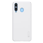 Чехол Nillkin Hard case для Samsung Galaxy A8s (белый, пластиковый)