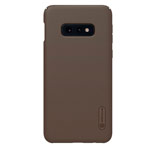 Чехол Nillkin Hard case для Samsung Galaxy S10 lite (темно-коричневый, пластиковый)