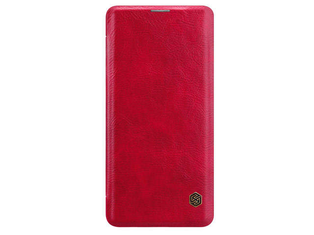 Чехол Nillkin Qin leather case для Samsung Galaxy S10 (красный, кожаный)