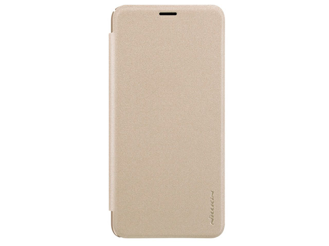 Чехол Nillkin Sparkle Leather Case для Samsung Galaxy A9 2018 (золотистый, винилискожа)
