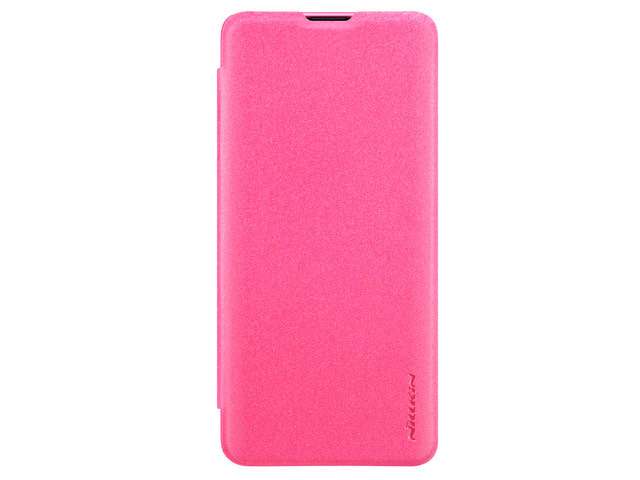 Чехол Nillkin Sparkle Leather Case для Samsung Galaxy S10 plus (розовый, винилискожа)