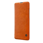 Чехол Nillkin Qin leather case для Huawei P30 pro (коричневый, кожаный)