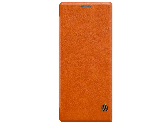 Чехол Nillkin Qin leather case для Sony Xperia 1 (коричневый, кожаный)